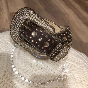 Brown Christine Alexander Belt (S)